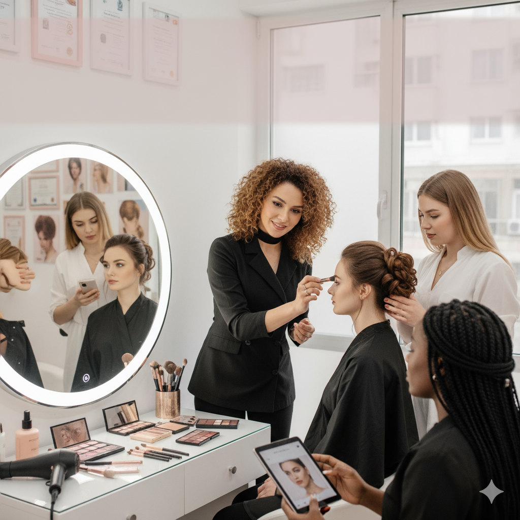 مزایای شرکت در دوره آرایش و پیرایش زنانه