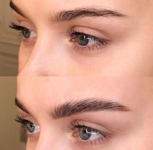 مدل ابرو برای فرم صورت قلبی