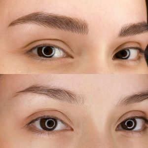 مدل ابرو برای فرم صورت مستطیلی