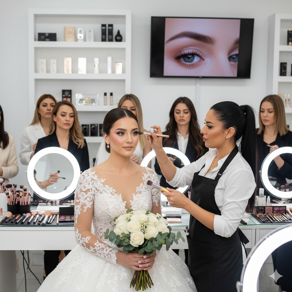 دوره آموزش گریم عروس در تهران | بانوهلیا