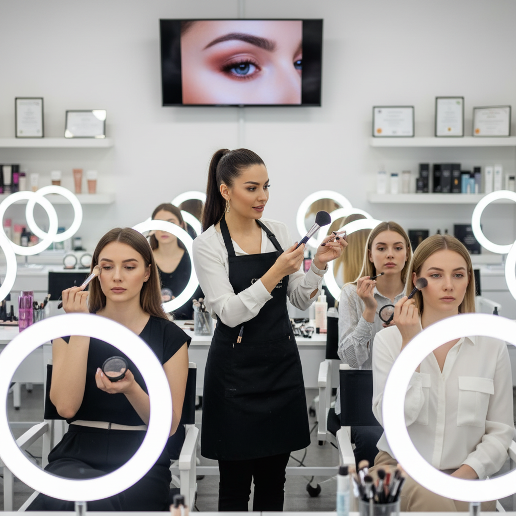 دوره تخصصی گریم صورت و میکاپ
