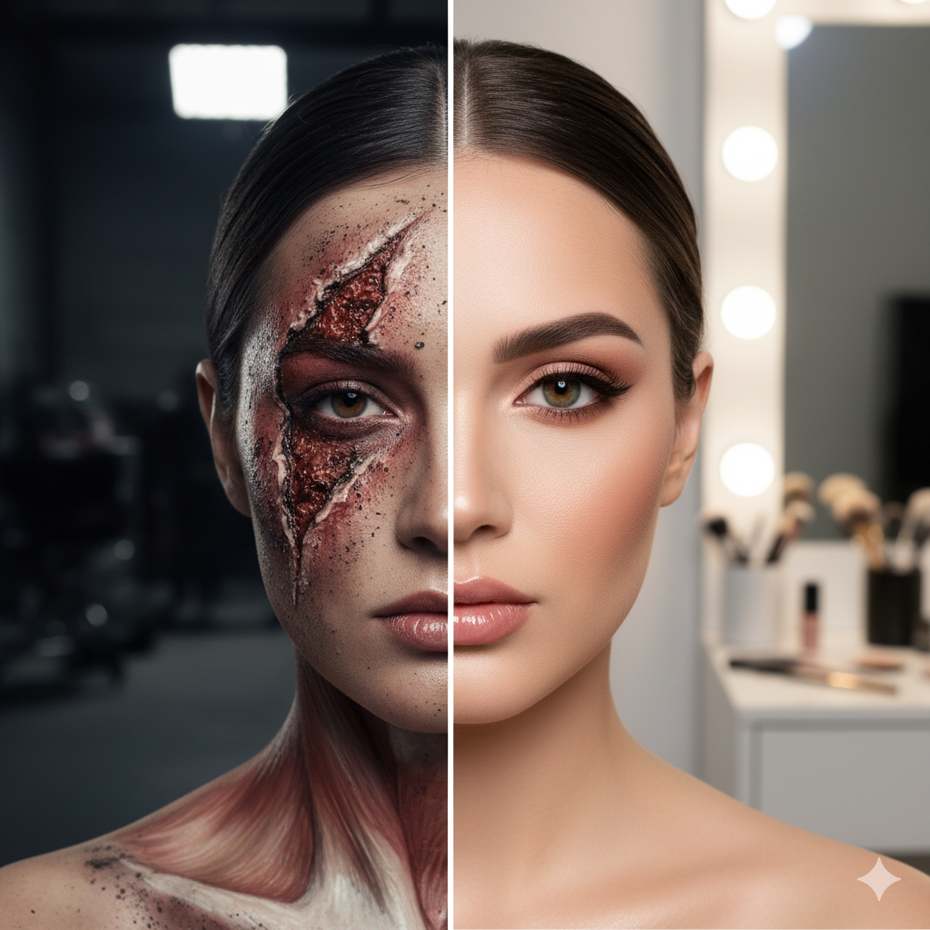 تفاوت های لاین گزیم سینما و میکاپ