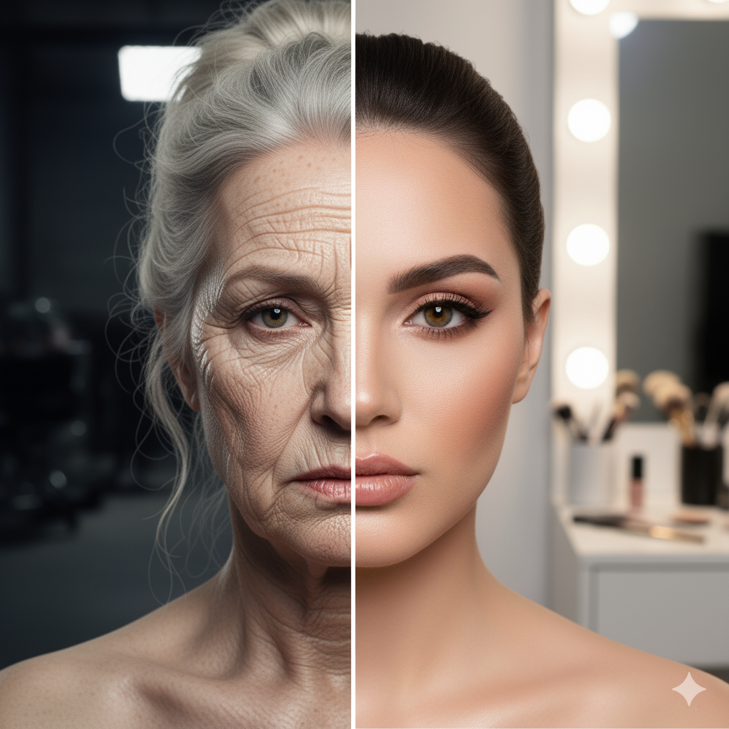 لاین گریم سینمایی یا میکاپ