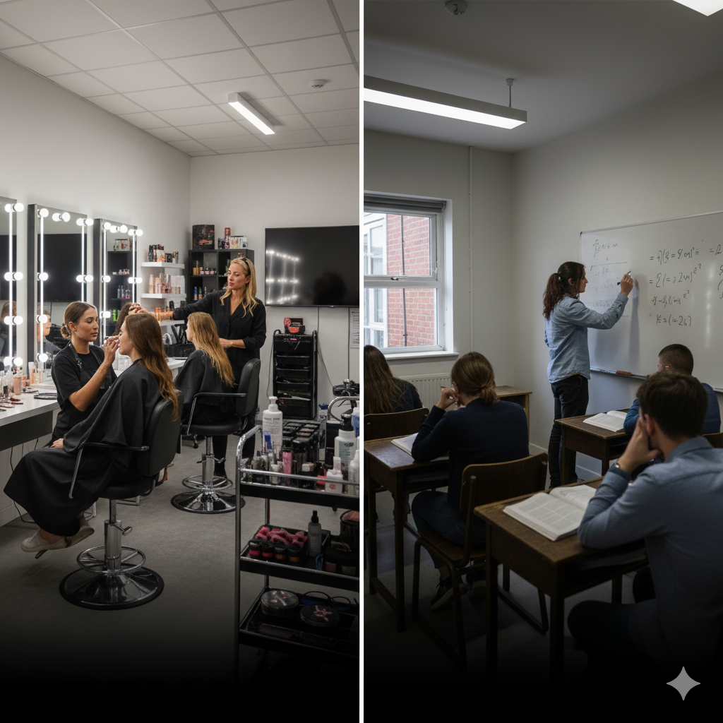 کلاس های فنی حرفه ای یا خصوصی