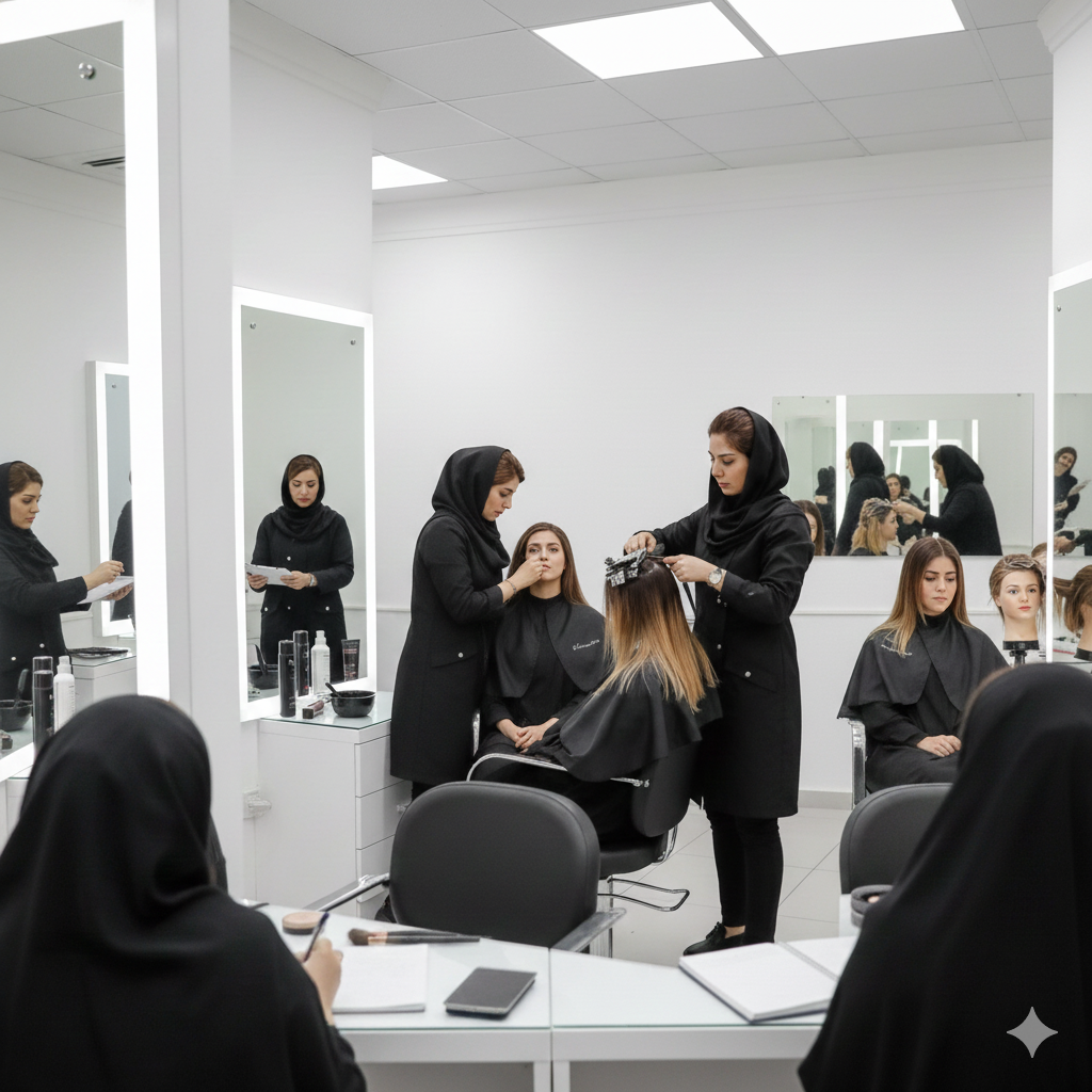 ۱۰۰ سؤال آزمون رنگ و مش فنی‌وحرفه‌ای با پاسخ