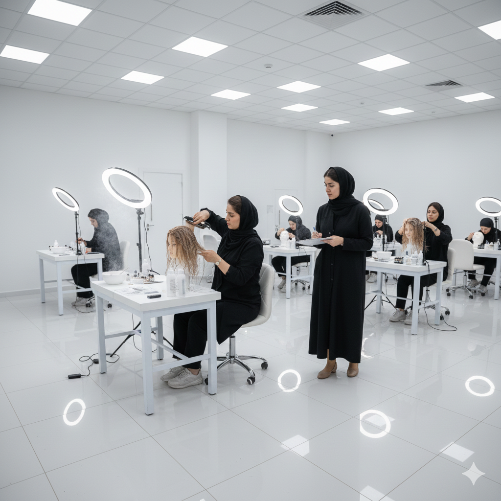 سوالات فنی و حرفه ای کراتین مو