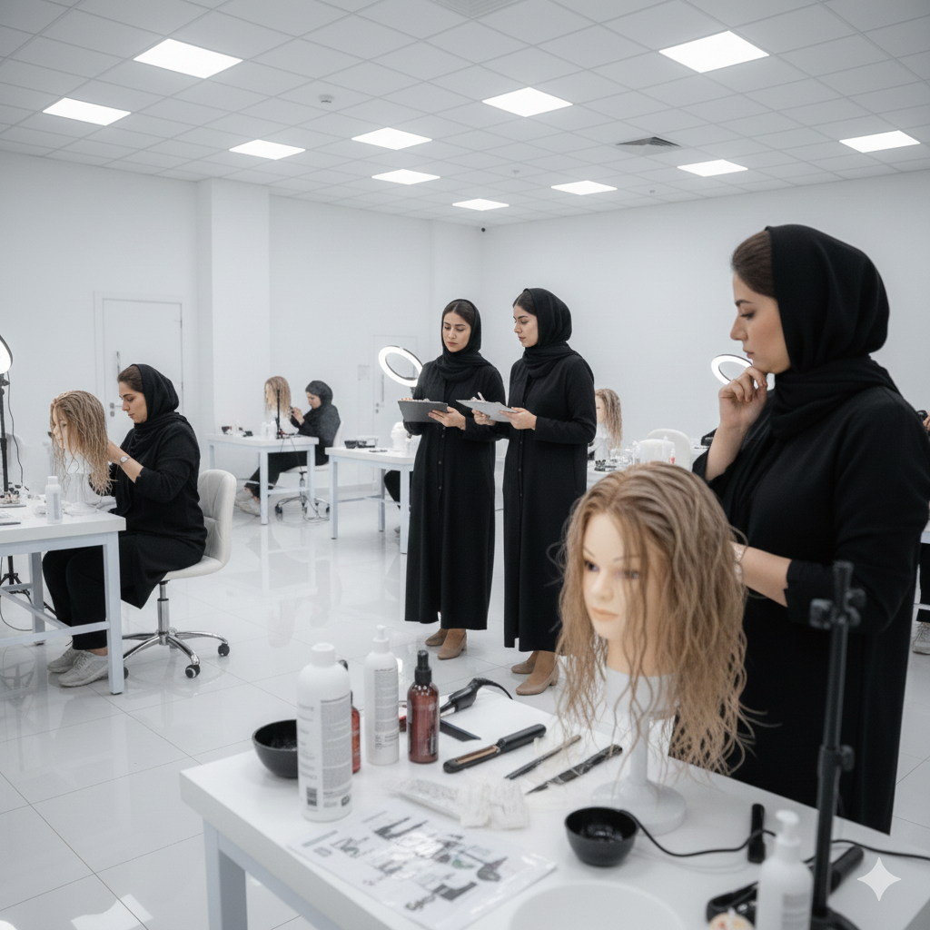 ۱۰۰ سؤال آزمون کراتین مو فنی‌وحرفه‌ای با پاسخ | نمونه سؤالات تخصصی کراتینه مو