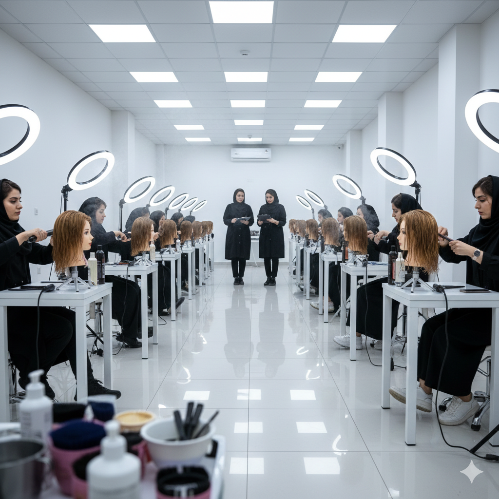 آزمون کراتین مو فنیوحرفهای