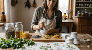 کاربرد گیاهان دارویی در کرم‌سازی