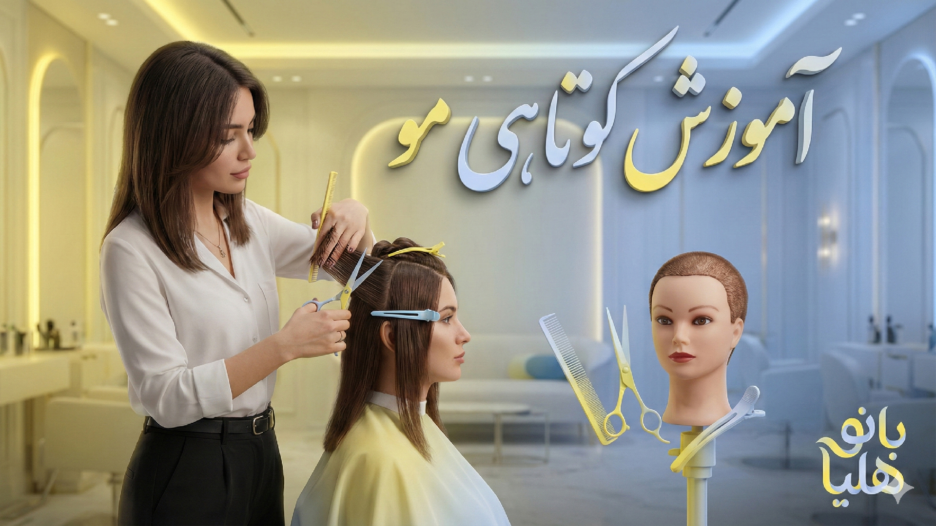 آموزش کوتاهی مو در تهران